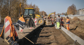 В Рыбинске строят парковку протяженностью 770 метров для трех предприятий