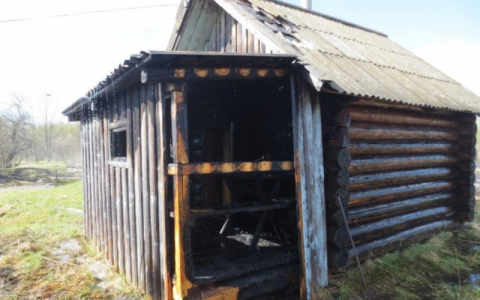 В Ярославской области сгорела частная баня