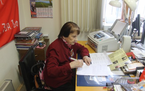 В Ярославле ветеран войны в 91 год продолжает работать