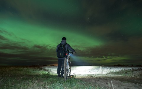 Ярославцы наблюдали последнее полярное сияние этой весны