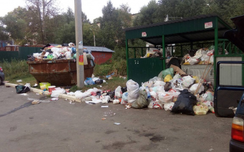 Новый мусорный скандал: Ярославль завалило отходами