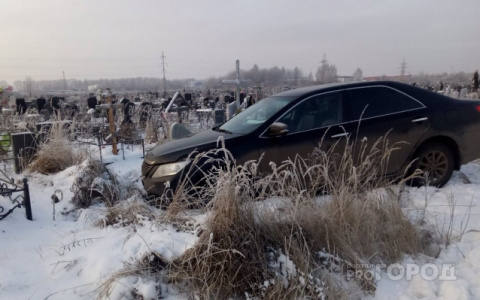 Колесами в могилу: поймали лихача, устроившего пьяное ДТП на кладбище в Ярославле