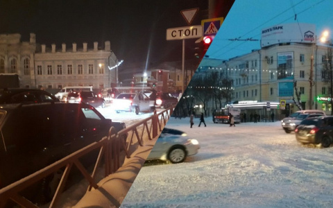 "Снежный билет" не сработал: в десятибалльную пробку встал Ярославль