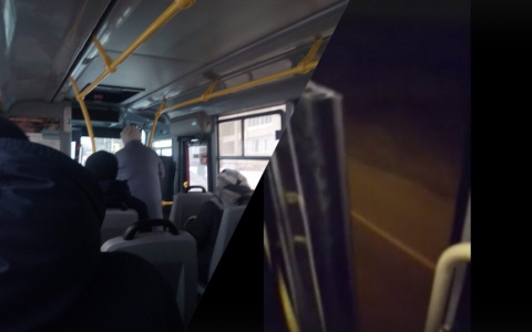 «Молюсь, чтобы не развалился по дороге»: видео с экстремальным автобусом из Ярославля