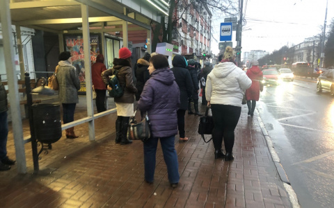«Толпы стоят на остановках»: ярославцам рассказали, как ходит транспорт в новогодние праздники