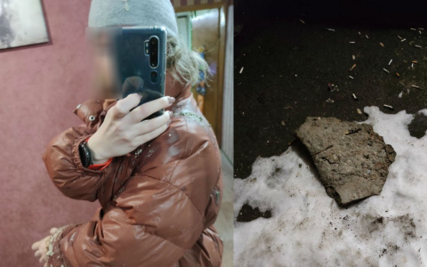 "Просили подписать, что претензий нет": на ярославну рухнула часть козырька подъезда