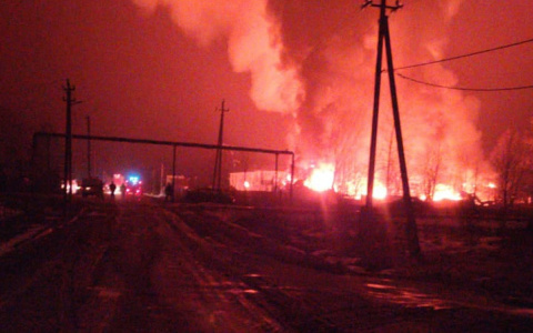 "Это ужас": о страшном пожаре на шоколадной фабрике сообщили ярославцы