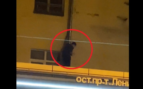 Из окна любимой прямиком в полицию: видео романтичного поступка из Ярославля