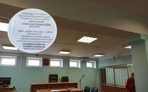 "Суды отменяют заседания": юрист о том, что делать ярославцам в период карантина