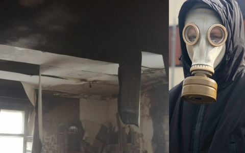 Пожарная тревога в Ярославле: загорелось общежитие