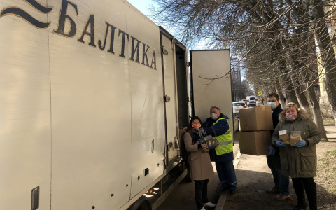«Балтика»  обеспечит гигиеническими средствами  и продуктами ярославские дома-интернаты для престарелых и инвалидов