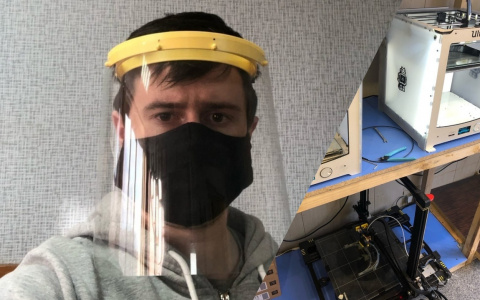 "Мы хотим их защитить": 3D-мастера объединились, чтобы сделать маски для врачей Ярославля