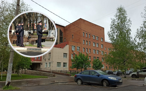 У госпиталя ветеранов обнаружили труп мужчины