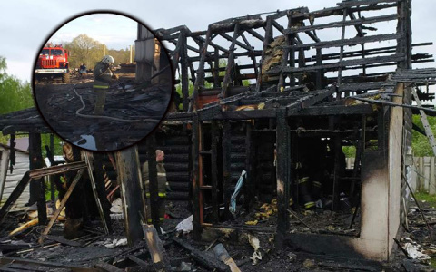 Папа в реанимации: после пожара ярославская семья с детьми осталась на улице