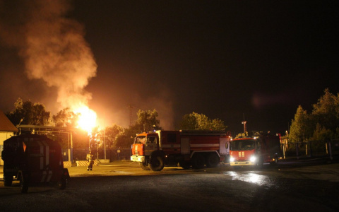 ЧС ввели в Казани из-за пожара на газораспределительной станции