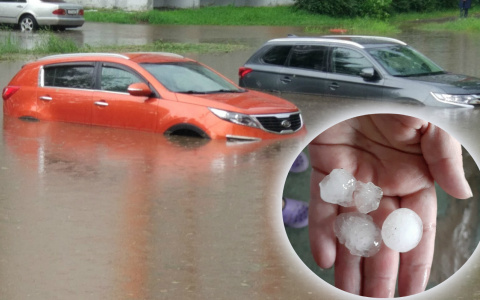 Шторм с градом вернется: экстренное предупреждение МЧС в Ярославле