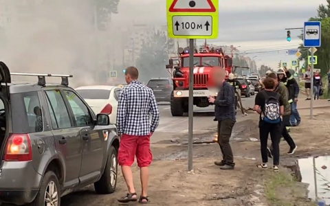 Люди бежали кто куда: видео ЧП в Брагино