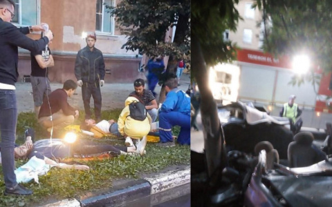 "Сестра подключена к аппаратам": что с девушками из авто, намотанном на столб на улице Свободы