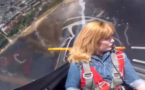 "Чуть сердце не встало": видео женщины-пилота шокировало ярославцев
