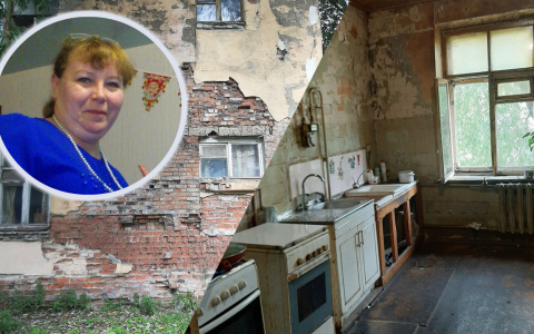За каждой дверью- ребенок: жильцы обваливающегося дома молят о помощи в Ярославле
