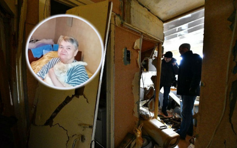 Сухпай со спиртом выдают жителям взорвавшегося дома на Батова