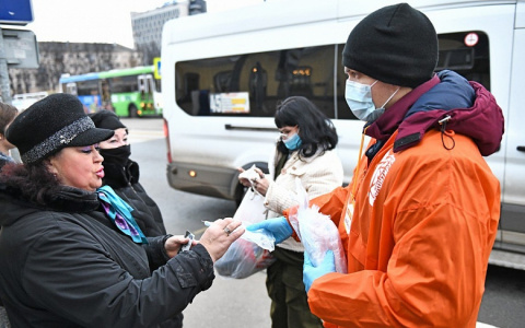 Раздача бесплатных масок в Ярославле: где искать волонтеров