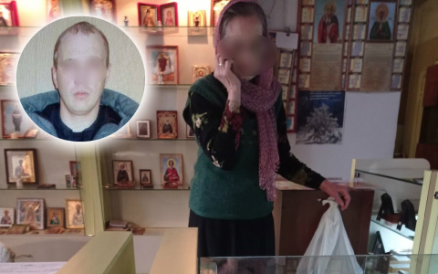 "Разворошил иконы": в храме возле "Ауры" мордовский потрошитель святынь выбил окно и вынес пожертвования