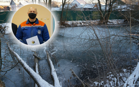 В Ярославле ребенок ушел под лед: как его спасла бригада