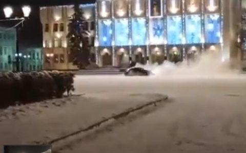 За дрифт под носом у властей ярославца лишат прав