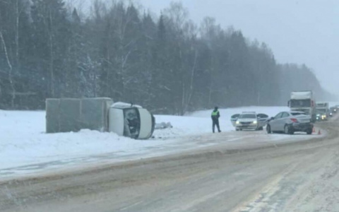 Вынесло на встречку: в аварии под Ярославлем пострадал трехлетний малыш