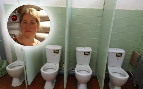 Многодетная мать показала, как выглядят туалеты в школе под Ярославлем