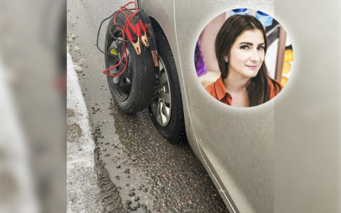 Минус пять водителей: в Брагино машины калечит яма-убийца