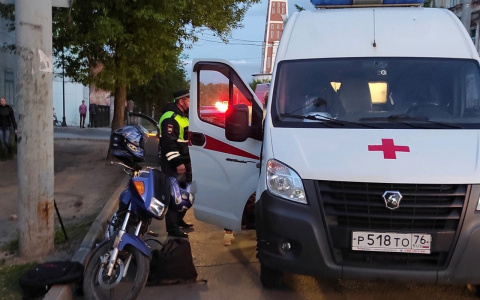 70-летняя бабушка на модном байке попала в ДТП в Ярославской области