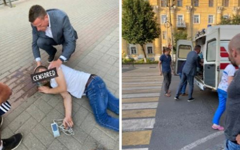 Глава ярославского депздрава спас молодого парня на улице
