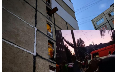 "Четырехлетнюю дочь спускали из окна, люди кашляли": кадры кошмарного пожара за Волгой