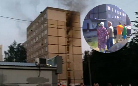 «Бомж завалил пожарный выход»: в Ярославле в пожаре погиб человек