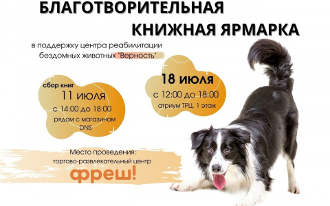 В Ярославле пройдет книжная ярмарка в поддержку животных