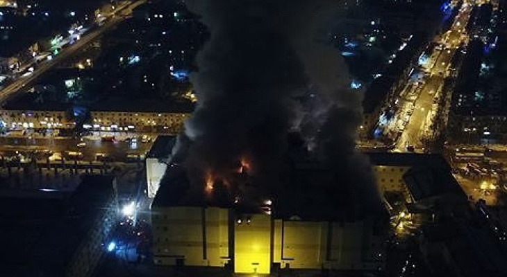 На пожаре в торговом центре Кемерово погибли 40 человек: 69 пропали, в том числе 40 детей
