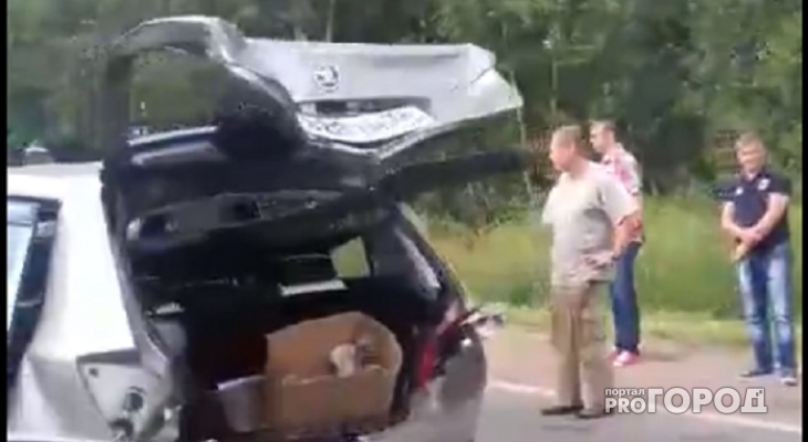 Скорая и пробка: в Ярославской области в ДТП попали шесть авто