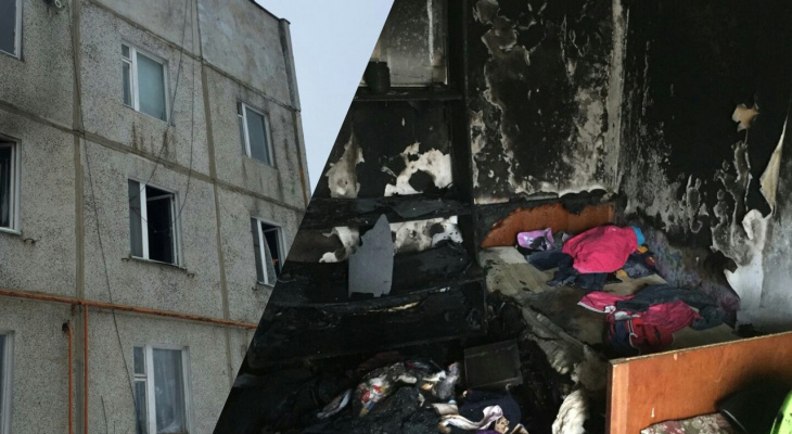 От квартиры ничего не осталось: женщина пострадала в пожаре под Ярославлем