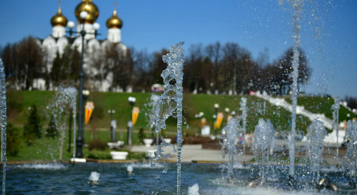 Сезон начался: рассказали, когда заработают фонтаны в Ярославле