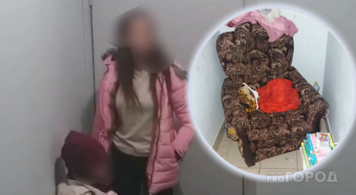 Соседи пускали в туалет: в Ярославле мама жила в подъезде с четырехлетним ребенком