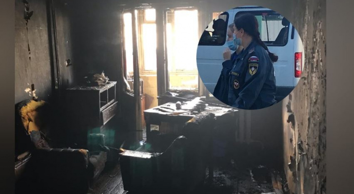 Задыхаясь, выбегали на улицу: в Ярославле вспыхнул многоквартирный дом