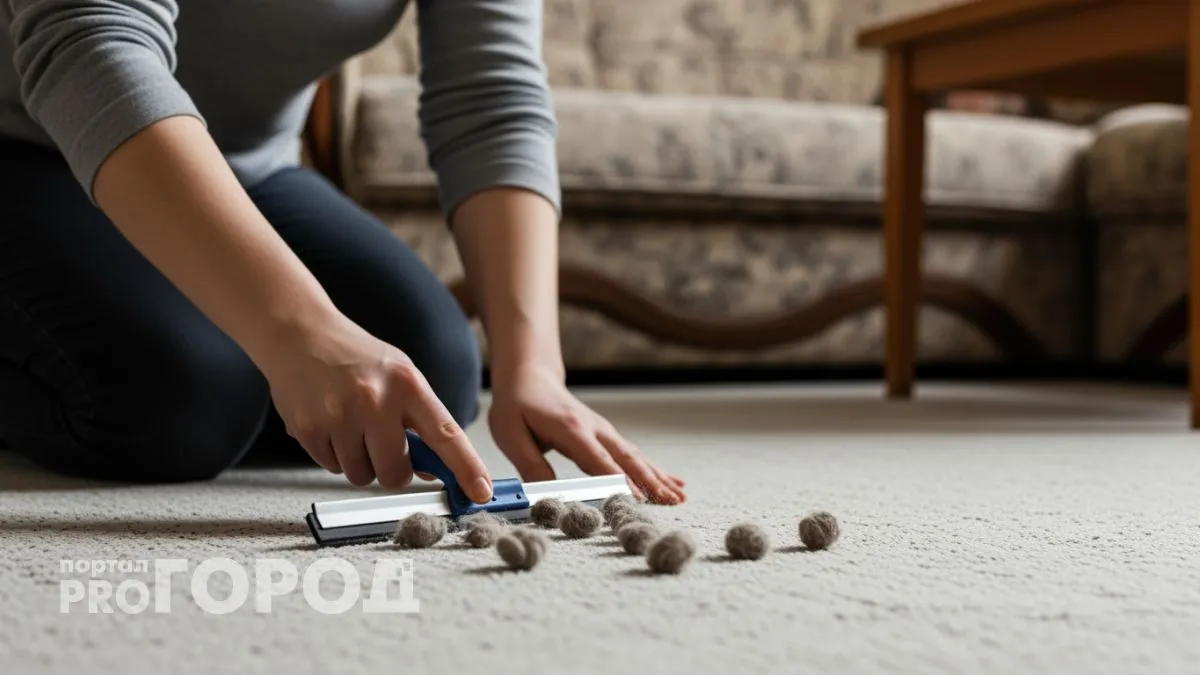 Забытый способ с предметом из каждого дома делает любой ковер безупречно чистым за пару минут