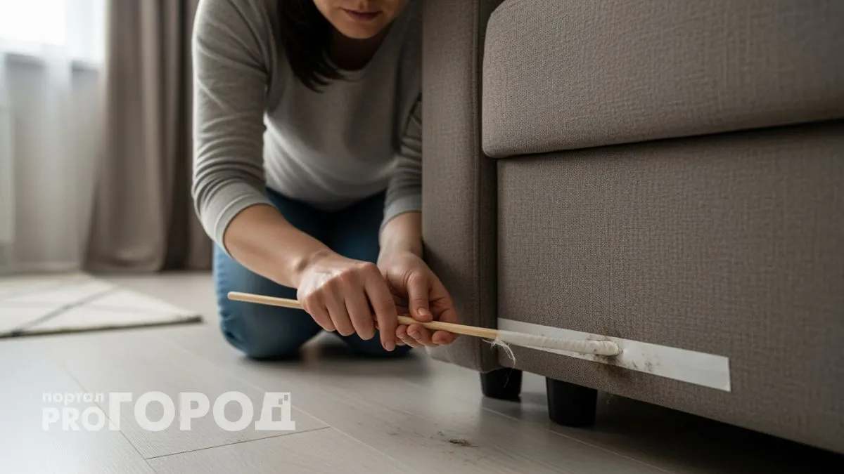 Клининговые компании скрывали этот трюк для уборки под мебелью без её перестановки