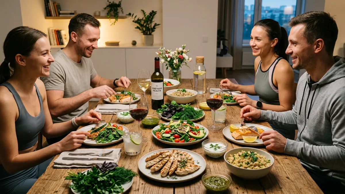 Ярославский тренер о грамотной закуске к алкоголю: “Нежирное мясо, клетчатка и много салатов”