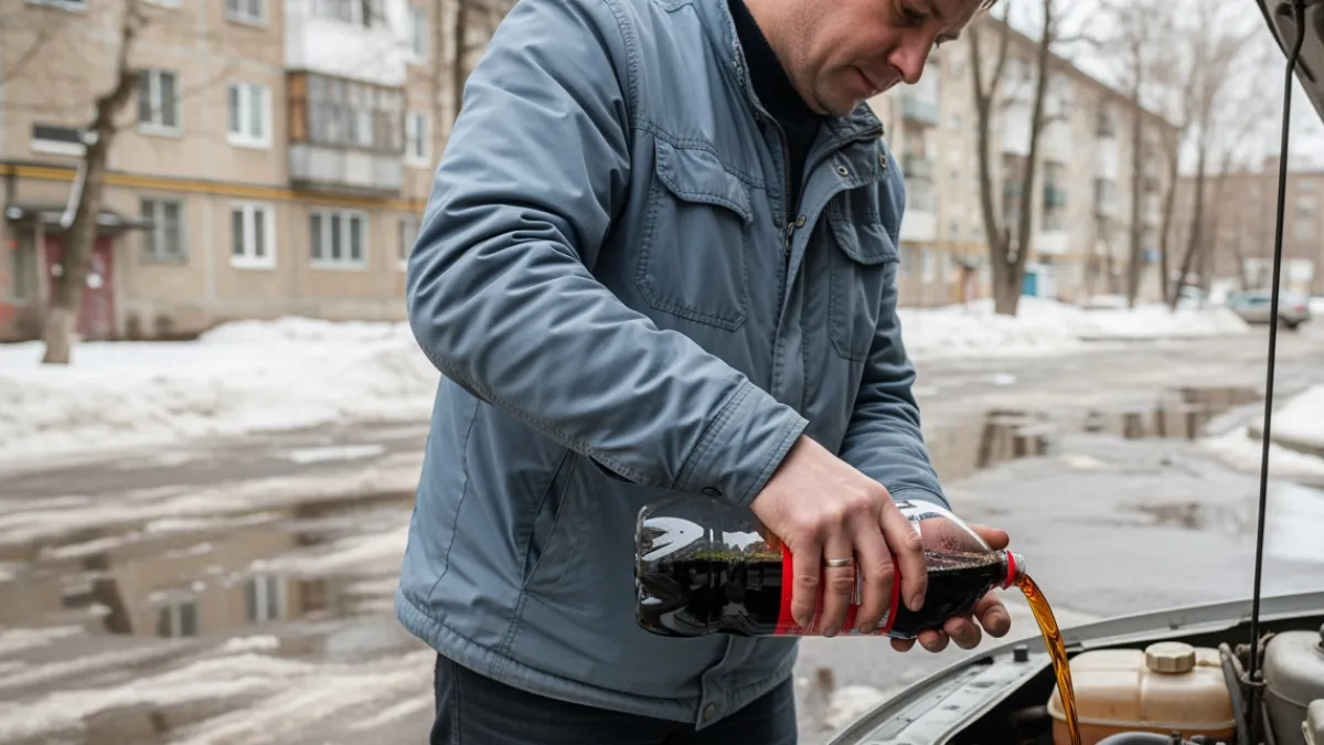 Можно ли заливать газировку в бачок омывателя и систему охлаждения: гениальная народная хитрость или чушь — механик раскрыл правду