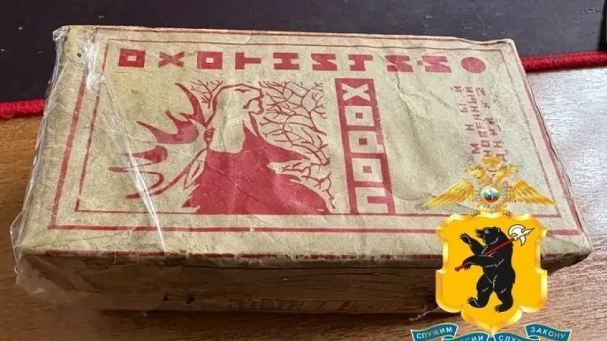 Полкилограмма пороха в коробке довели рыбинца до уголовного дела