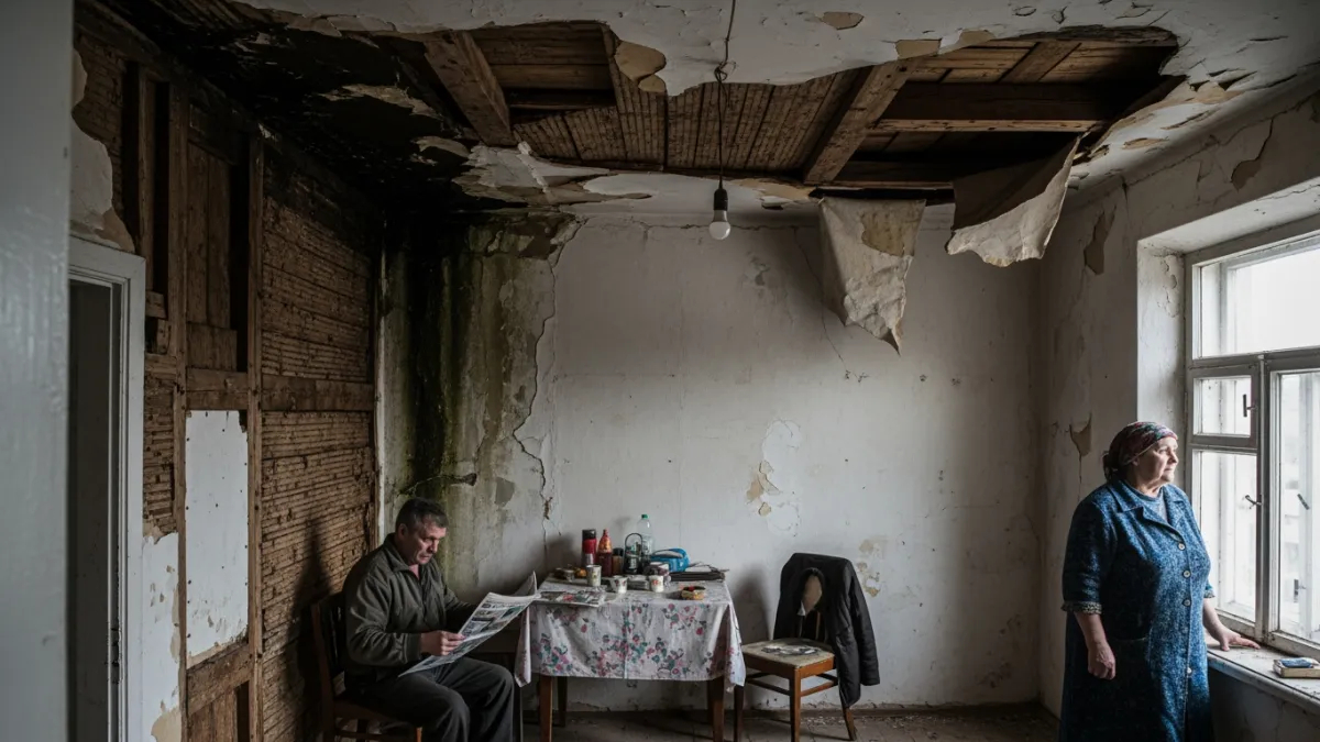 Крыша-решето и обваливающиеся стены: в Ярославле возбудили дело из-за аварийного дома