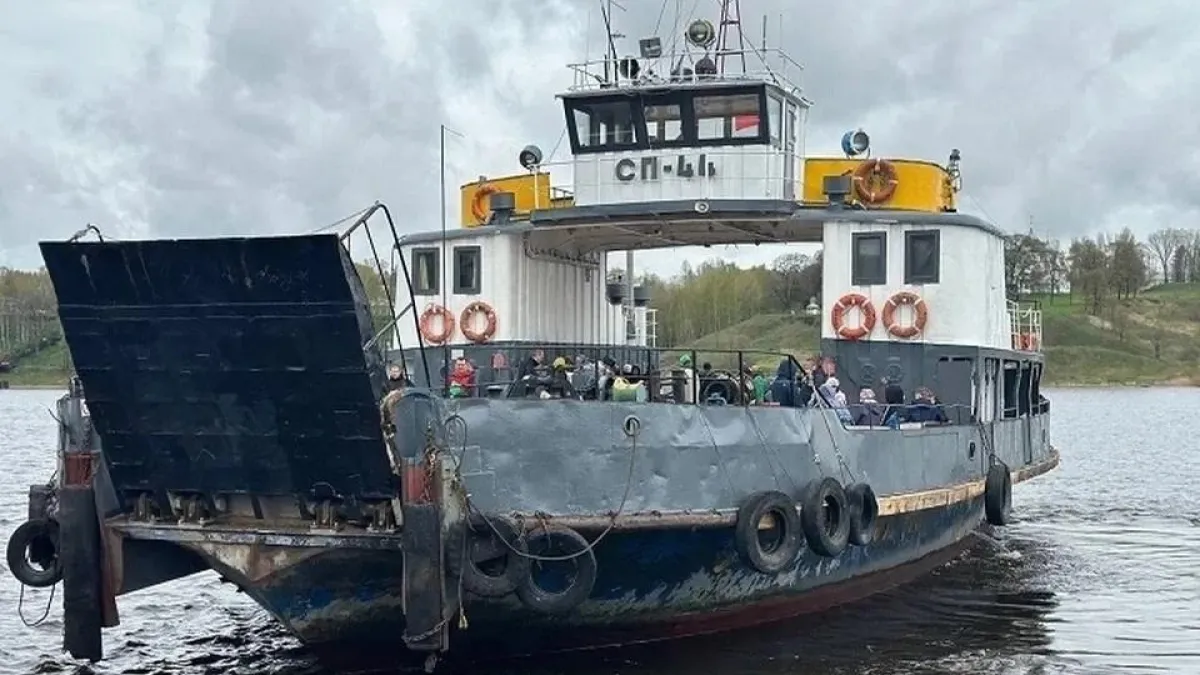Паром через Волгу в Тутаеве подорожал на 5 рублей